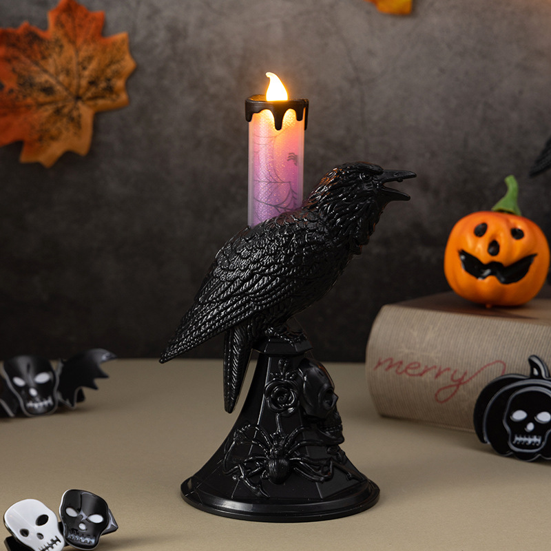 Schwarze Krähe Statue Kerzenst – Candle Supplies Europe Bewertung und Preis