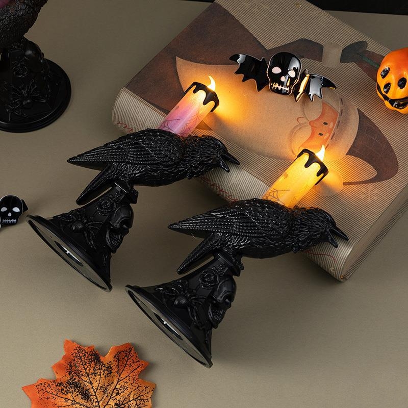 Schwarze Krähe Statue Kerzenst – Candle Supplies Europe Bewertung und Preis