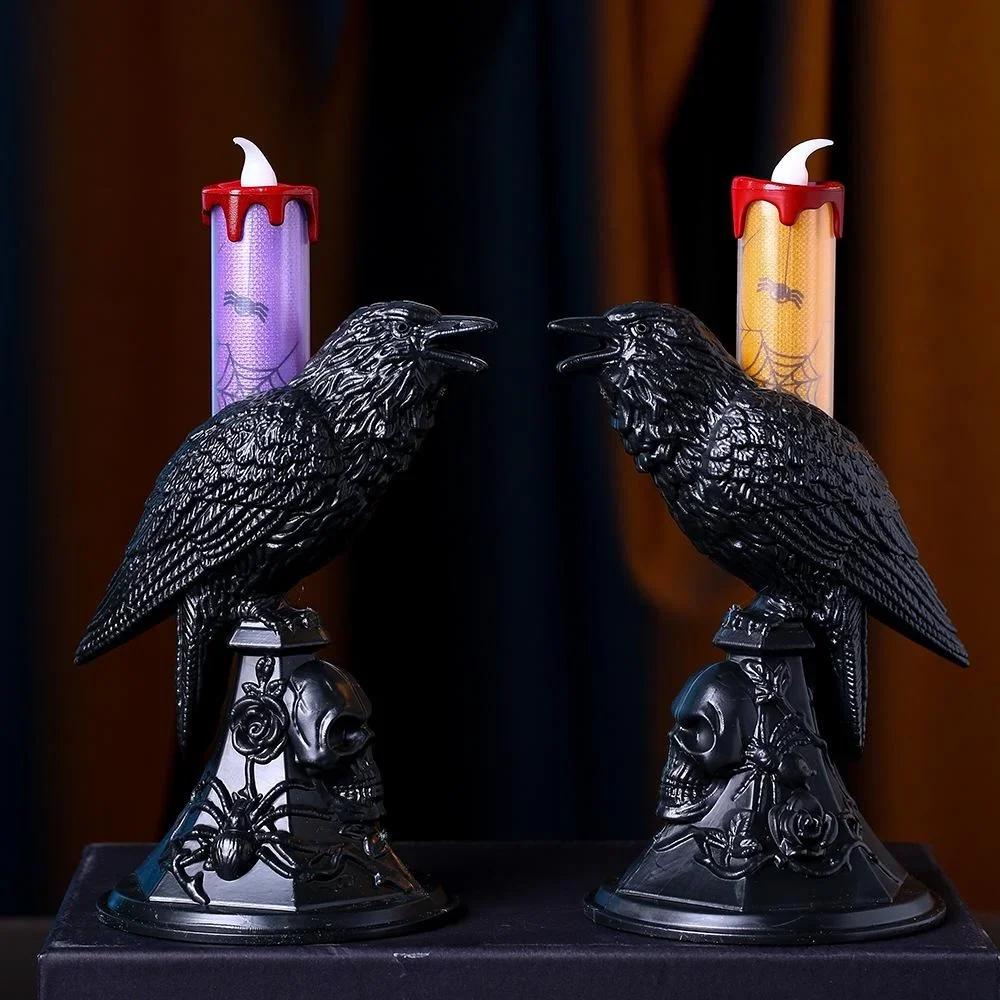 Schwarze Krähe Statue Kerzenst – Candle Supplies Europe Bewertung und Preis
