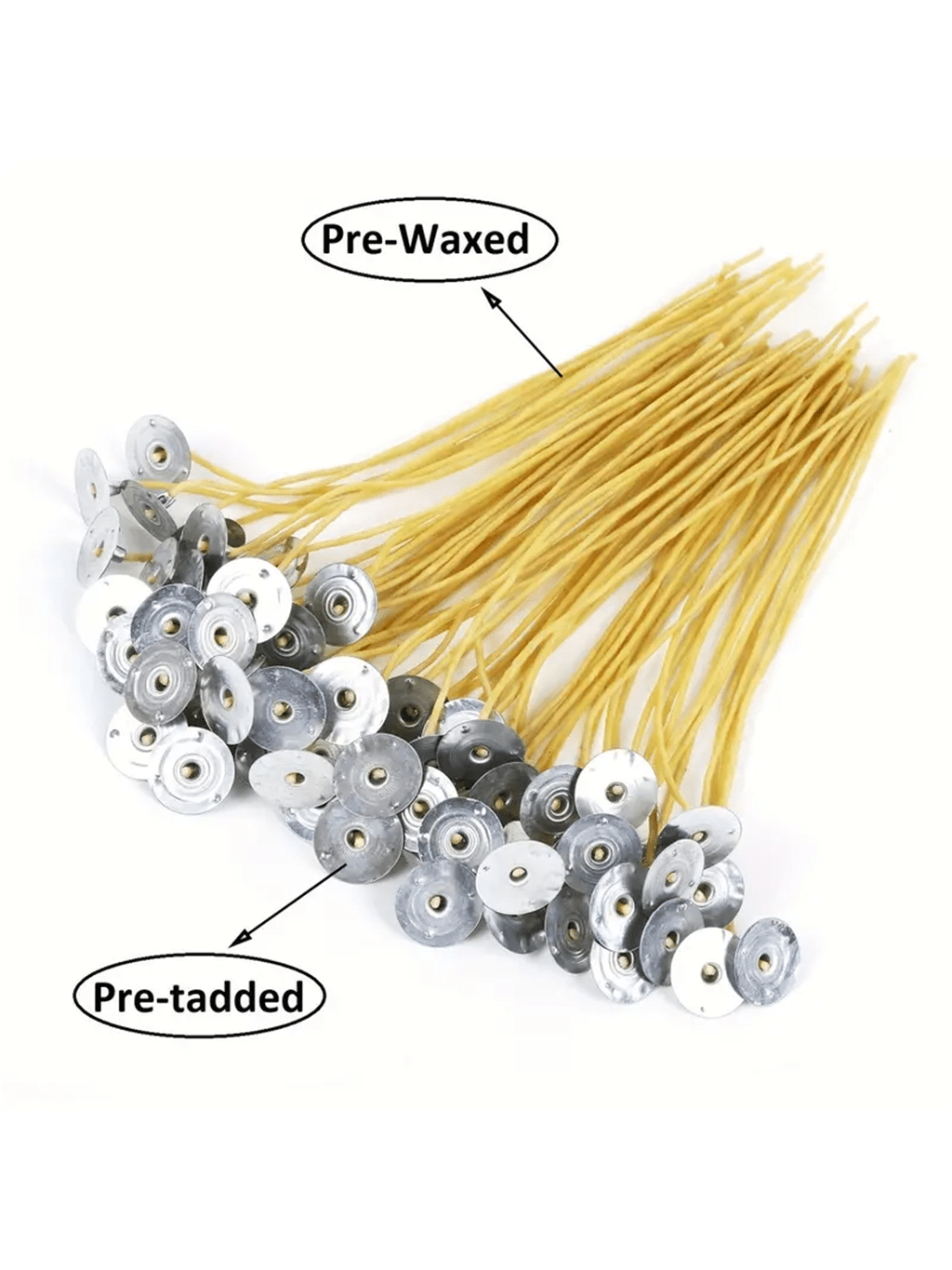 100 6-Zoll vorgewachste Bienen – Cotton Wick 6 Inch Bewertung und Preis